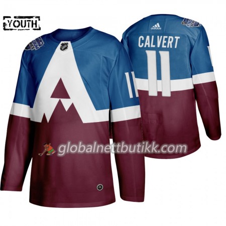Colorado Avalanche Hockeydrakt Matt Calvert 11 Adidas 2020 Stadium Series Authentic - Barn